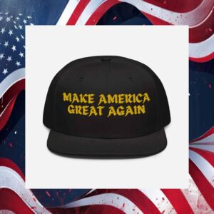 Black Gold Musk MAGA Hat