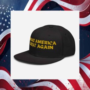 Black Gold Musk MAGA Hat