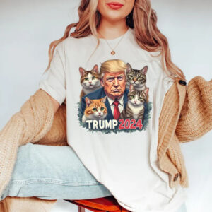 Cats for Trump Trump 2024 Shirt