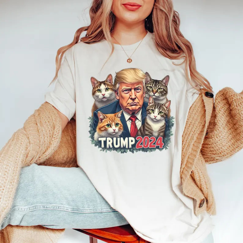 Cats for Trump Trump 2024 Shirt