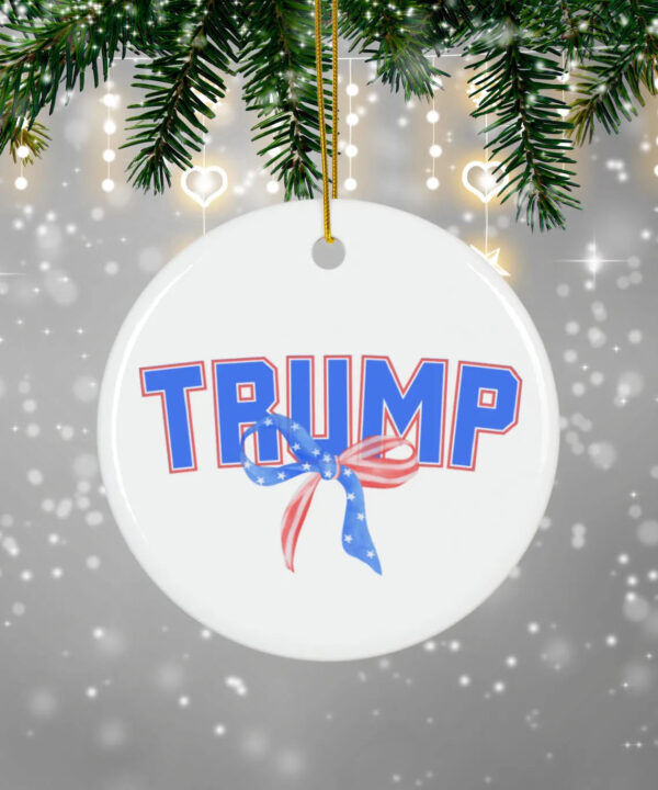 Christmas Tree Decor,Festive Trump,Trump Ornament