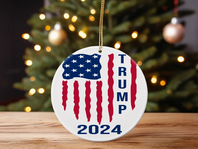 Christmas Trump 2024 Ornament