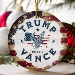 Commemorative Trump 2024 Christmas Ornament