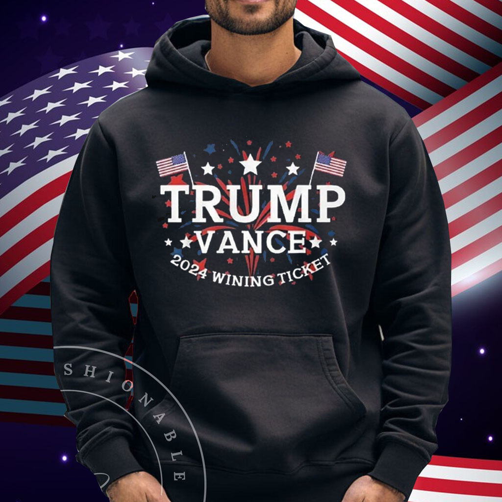 Congratulation Trump Vance 2024 Wining Ticket Shirt