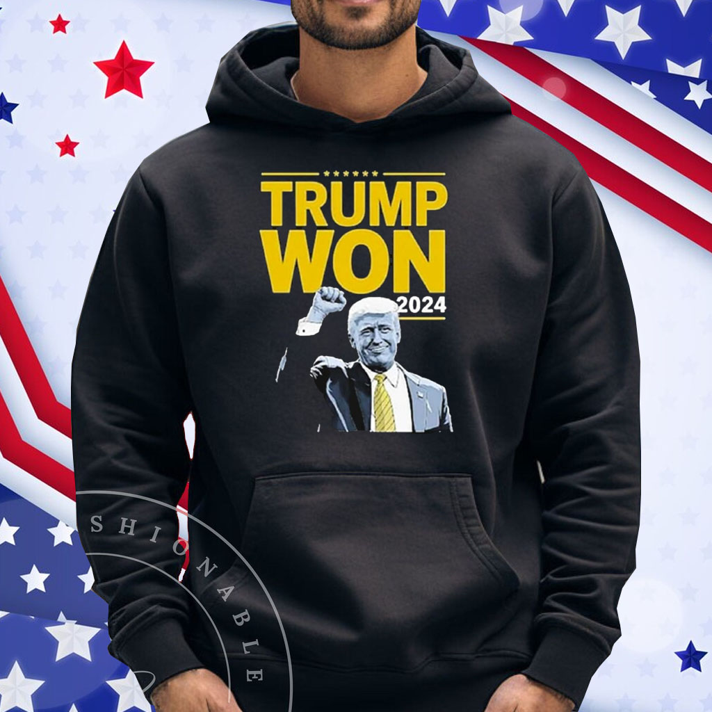 Congratulations Trump President Trump Won 2024 Shirt