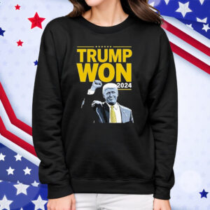 Congratulations Trump President Trump Won 2024 Shirt