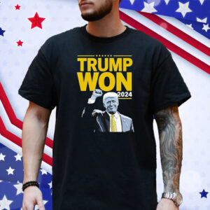 Congratulations Trump President Trump Won 2024 Shirt