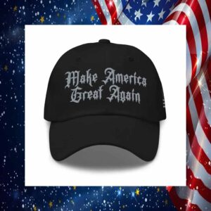 Dark Gothic Make America Great Again Trump Black Hat