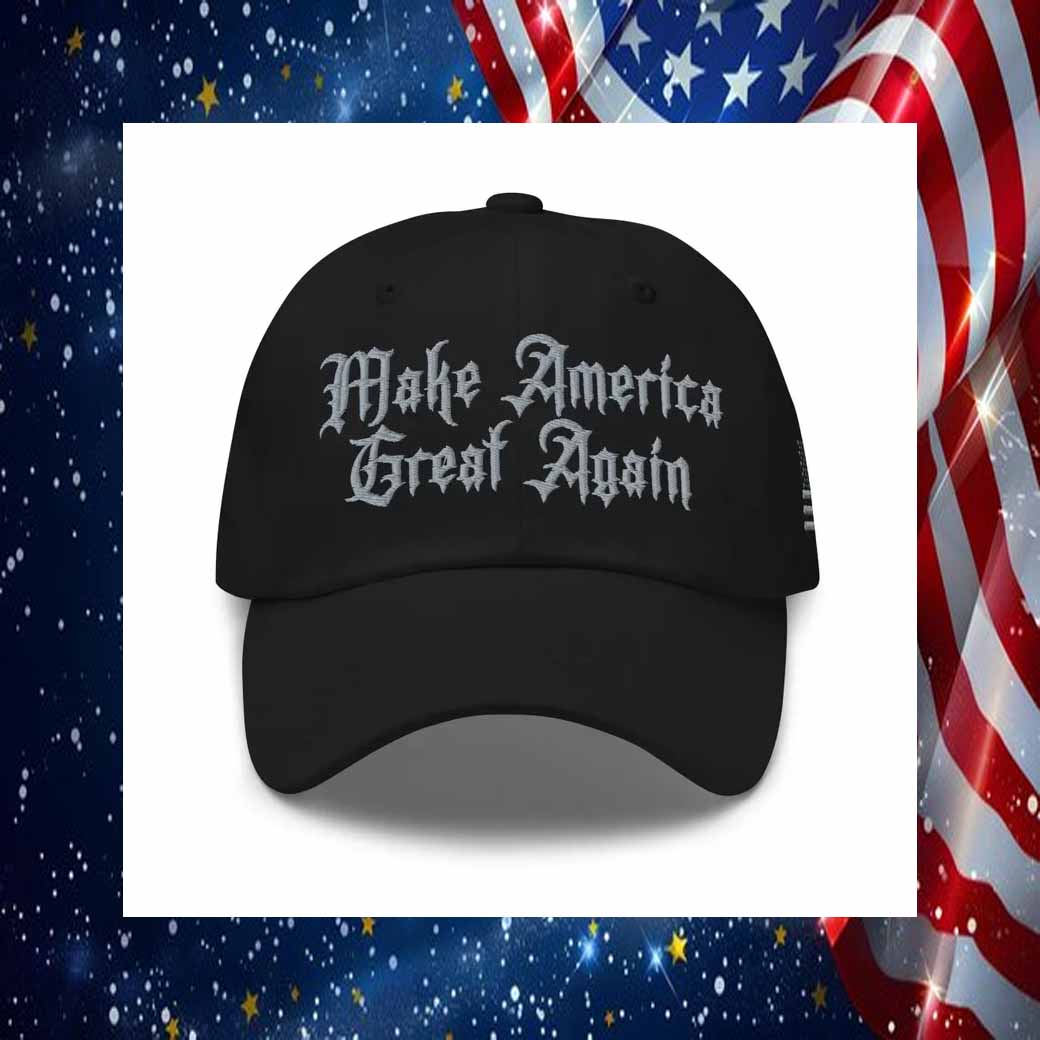 Dark Gothic Make America Great Again Trump Black Hat