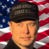 Dark MAGA Cap (make America great again) #Elon#Trump