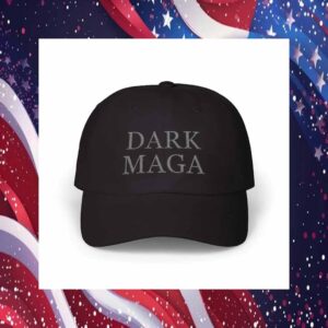 Dark MAGA Hat For Trump Hat