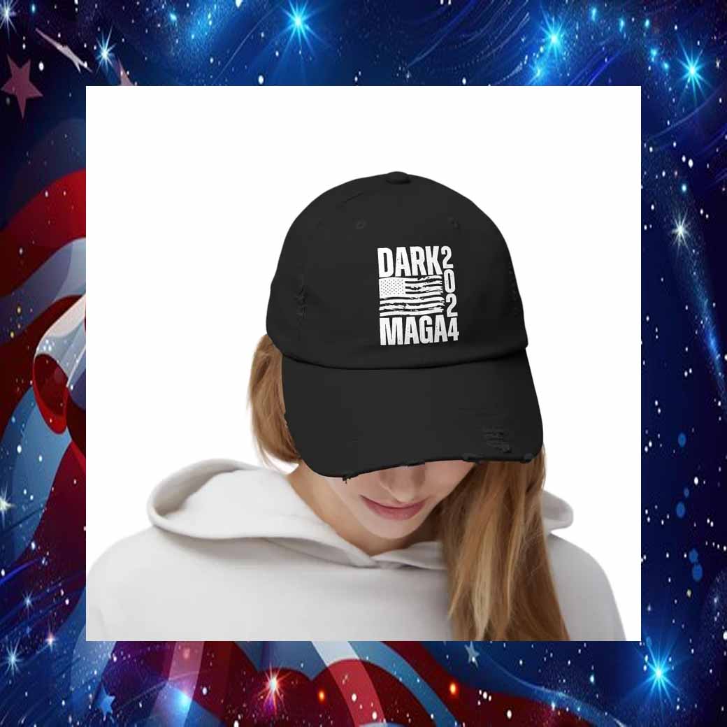 Dark MAGA Trump 2024 Hat