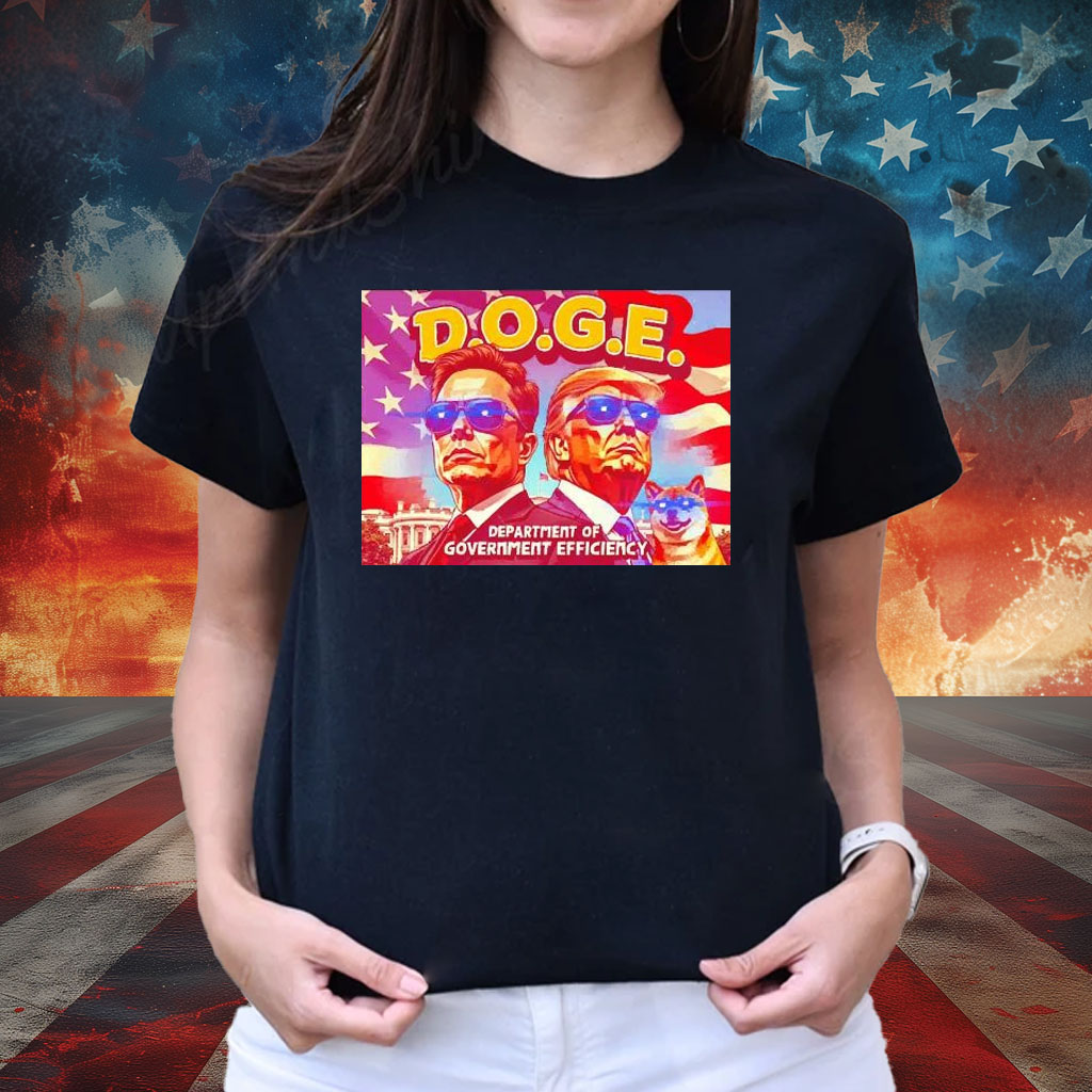 Dark brandon Trump Vance DOGE department of government efficiency Shirt