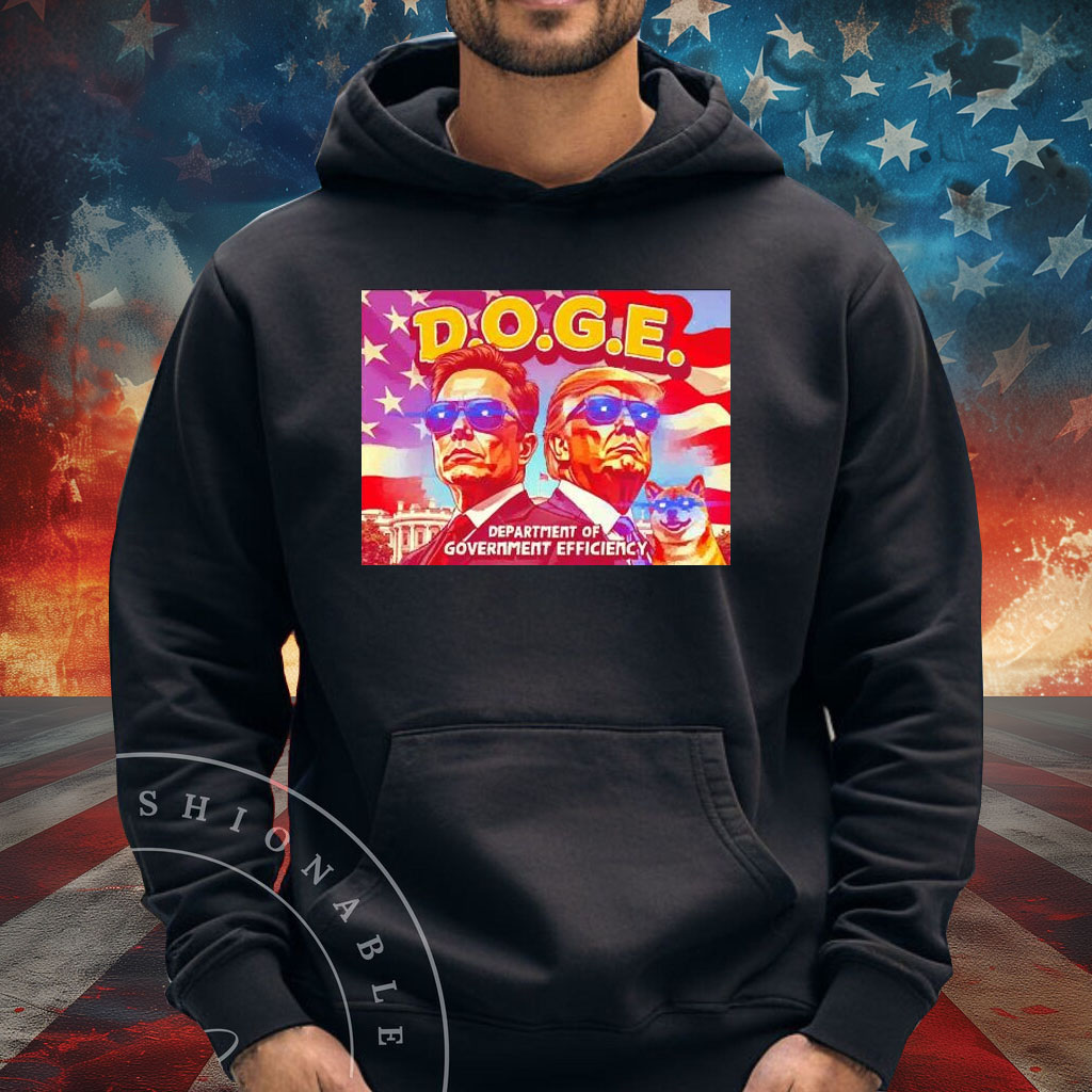 Dark brandon Trump Vance DOGE department of government efficiency Shirt