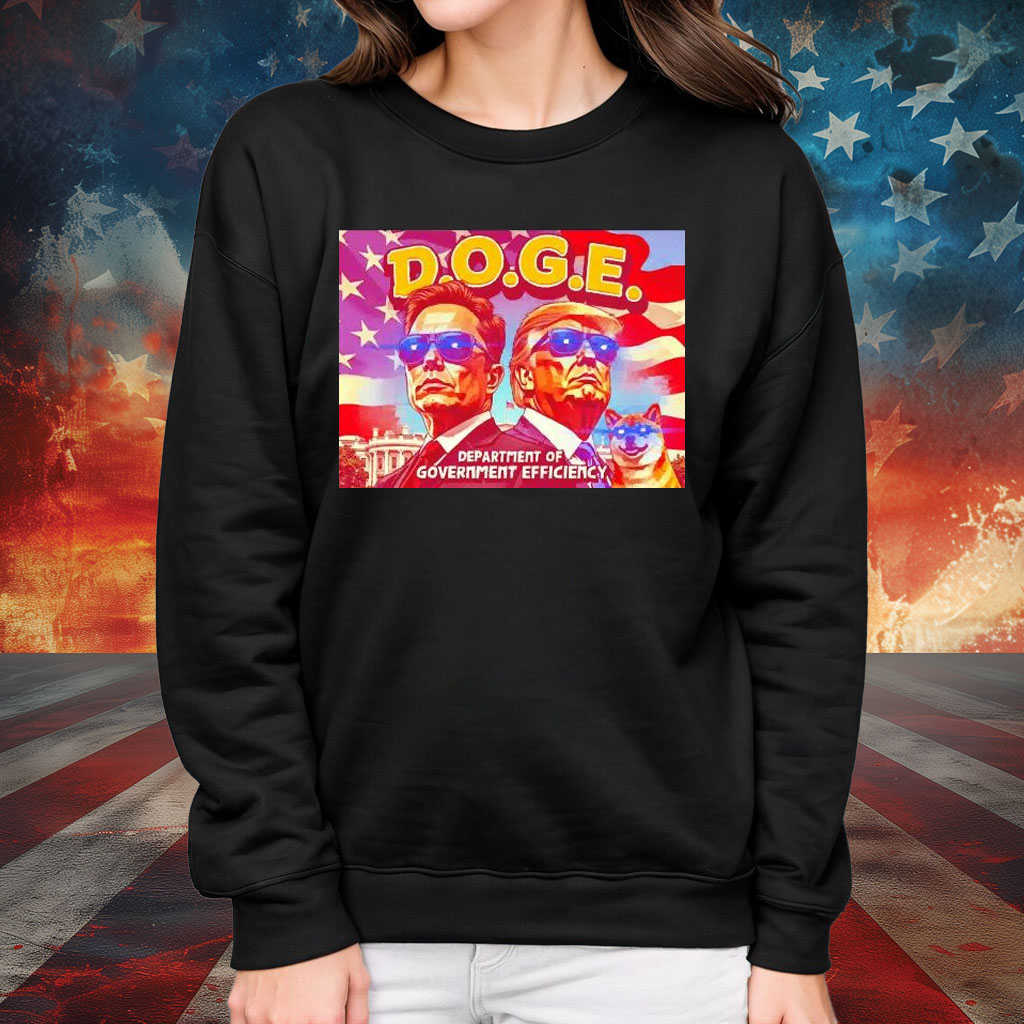 Dark brandon Trump Vance DOGE department of government efficiency Shirt