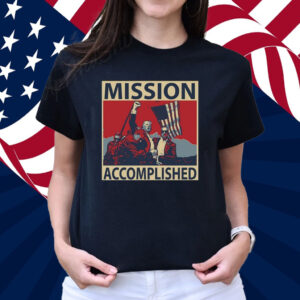 David Harris Jr Wearing Mission Accomplished Shirt