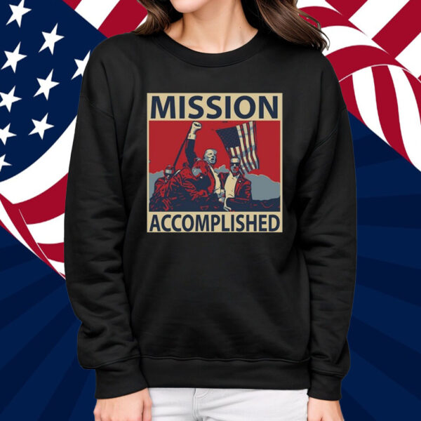 David Harris Jr Wearing Mission Accomplished Shirt