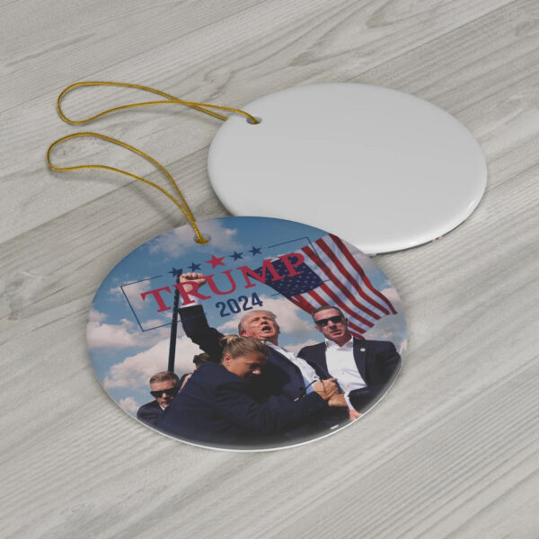 Donald Trump 2024 Ceramic Ornaments