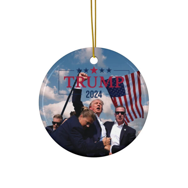 Donald Trump 2024 Ceramic Ornaments