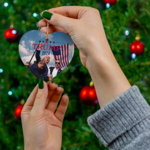 Donald Trump 2024 Ceramic Ornaments