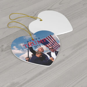 Donald Trump 2024 Ceramic Ornaments