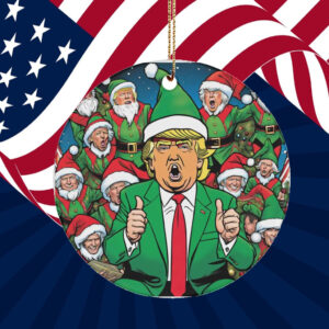 Donald Trump 2024 Christmas Ornament