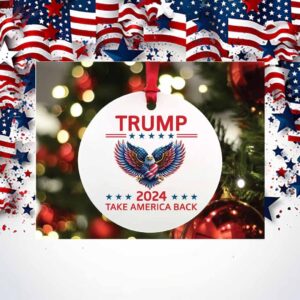 Donald Trump 2024 Take America Back Ornament