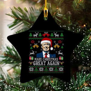 Donald Trump Christmas 2024 MAGA Ornament