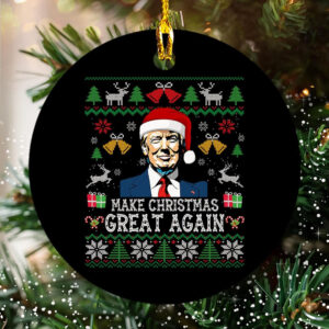 Donald Trump Christmas 2024 MAGA Ornament