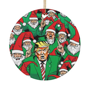 Donald Trump Christmas Ornament 2024