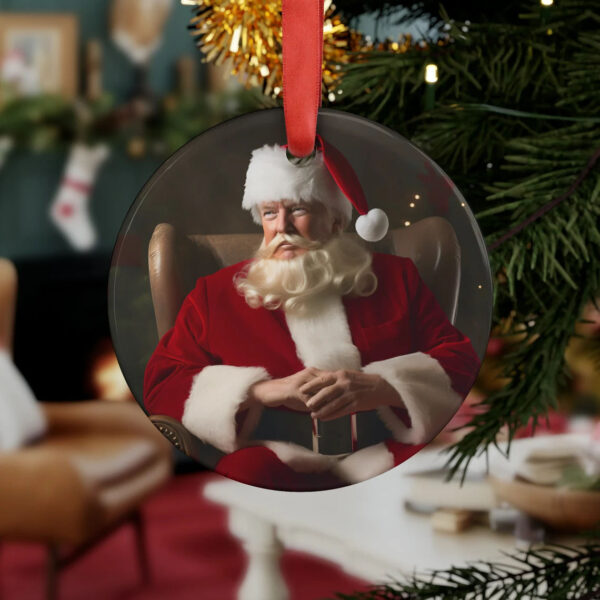 Donald Trump Christmas Ornament Trump 2024 Christmas Gift Donald Trump Santa Secret Santa Gift MAGA