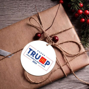 Donald Trump Garbage Truck 24 Ornament