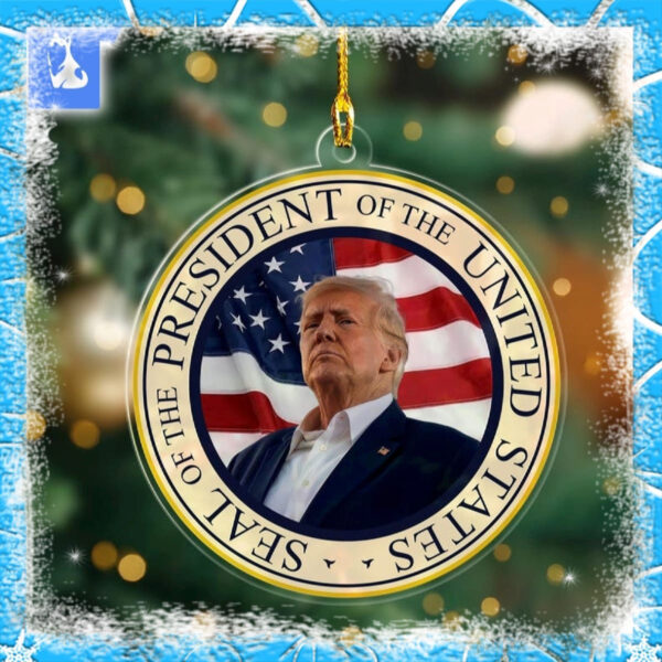 Donald Trump Inauguration Day 2025 Ornament Memorabilia 2025 Ornament