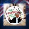 Donald Trump Make Christmas Great Again Ornament