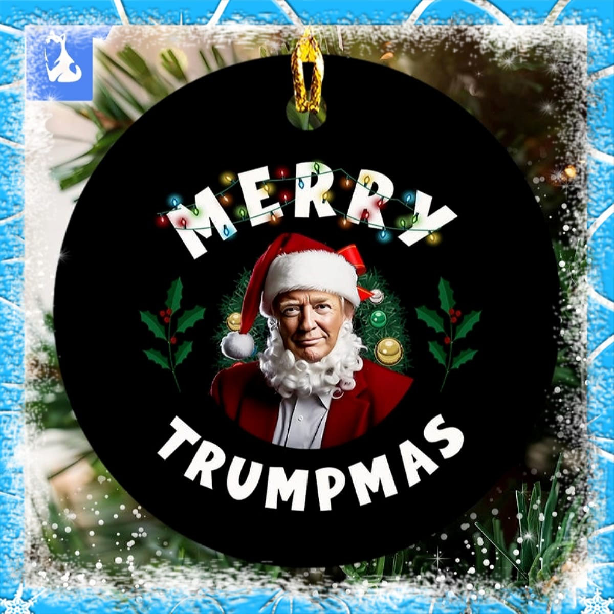 Donald Trump Merry Trumpmas Ornament
