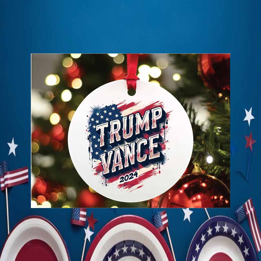 Donald Trump President 2024 Ornament
