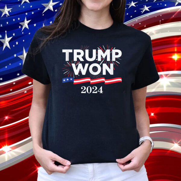 Donald Trumpp Won 2024 Inauguration Shirt