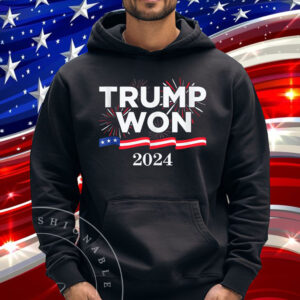 Donald Trumpp Won 2024 Inauguration Shirt
