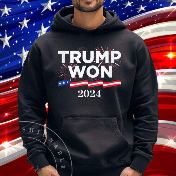 Donald Trumpp Won 2024 Inauguration Shirt