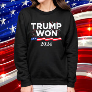 Donald Trumpp Won 2024 Inauguration Shirt