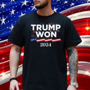 Donald Trumpp Won 2024 Inauguration Shirt