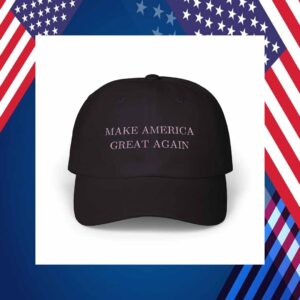 Elon Musk Dark Make America Great Again 2024 Embroidery Hat