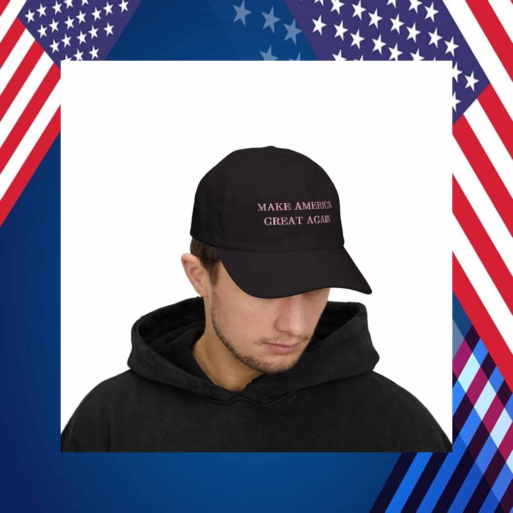 Elon Musk Dark Make America Great Again 2024 Embroidery Hat
