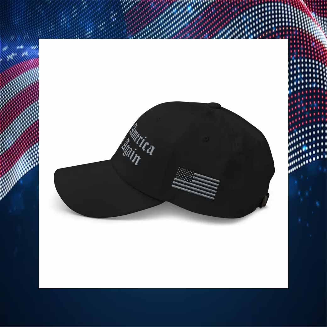 Elon Musk For Trump President Make America Great Again Embroidered Hat