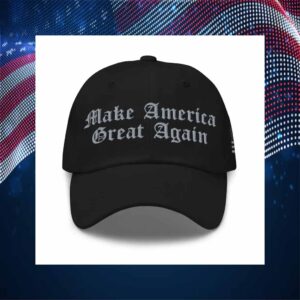 Elon Musk For Trump President Make America Great Again Embroidered Hat