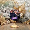 Fight For America Donald Trump 2024 Ceramic Ornament