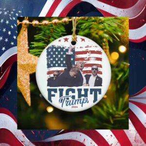 Fight Trump 2024 Ornament