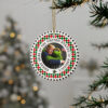 Garbage trump supporters MAGA Ceramic Ornament