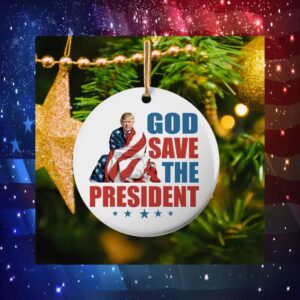 God Save The President Ornament