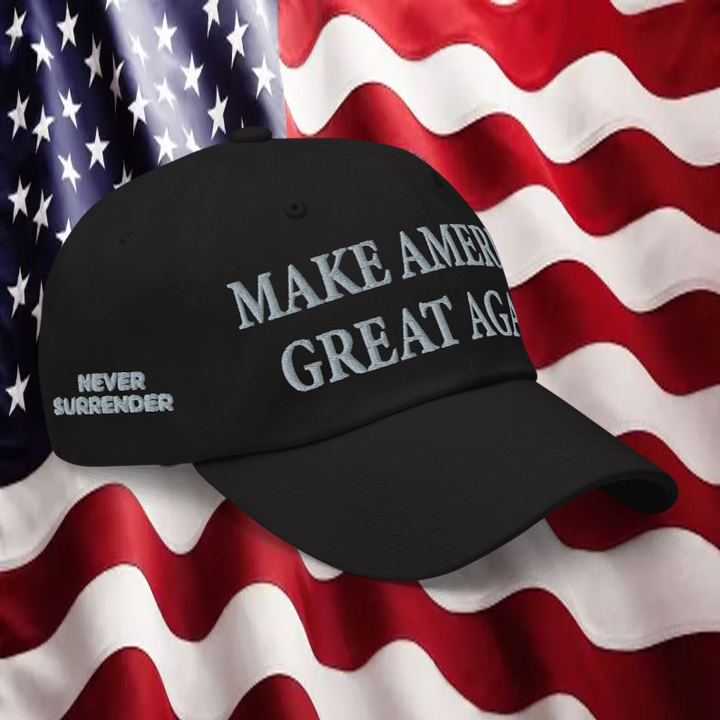 HOT! Trump Never Surrender MAGA Hat
